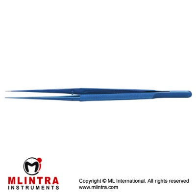 Micro Tying Forceps Tungsten carbide coated platforms,Round handle Straight,0.5mm tips,20cm Straight,0.3mm tips,20cm Straight,0.7mm tips,23cm tips,23cm Straight,1.0mm tips,25cm Straight,0.5mm tips,25cm Straight,1.0mm tips,30cm Straight,0.5mm tips,33cm